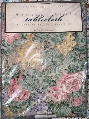 Embossed Vinyl Table Cloth